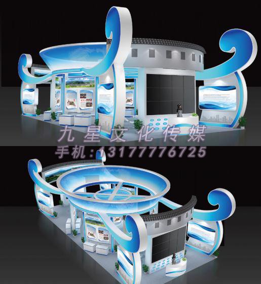 南(nán)昌會展搭建：年(nián)底新款展位案例-7