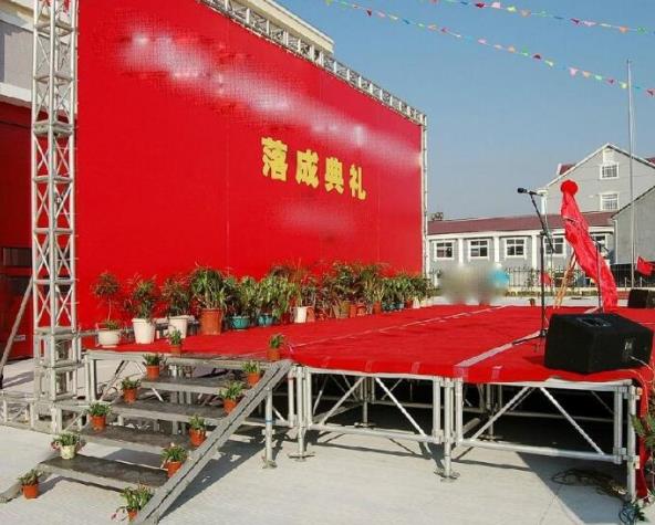 南(nán)昌舞台桁架：8月九星舞台桁架樣版-2