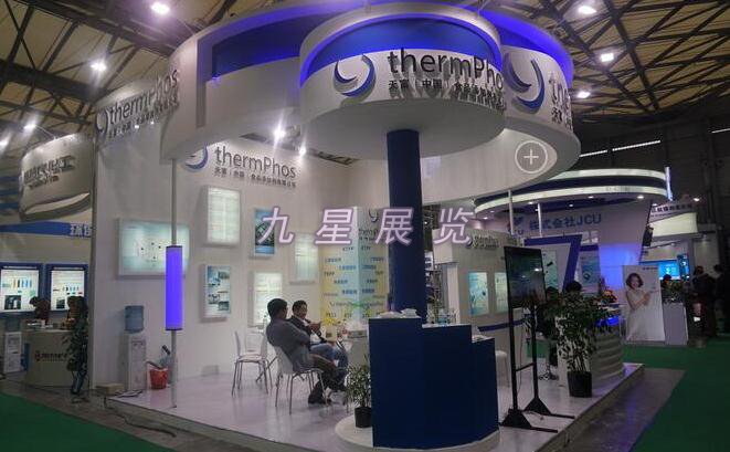 南(nán)昌展位設計(jì)：9月九星展位安裝竣工(gōng)-1