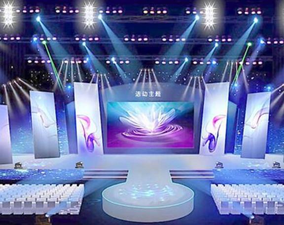南(nán)昌展覽設計(jì)：2016九星傳媒會場布置樣版-6