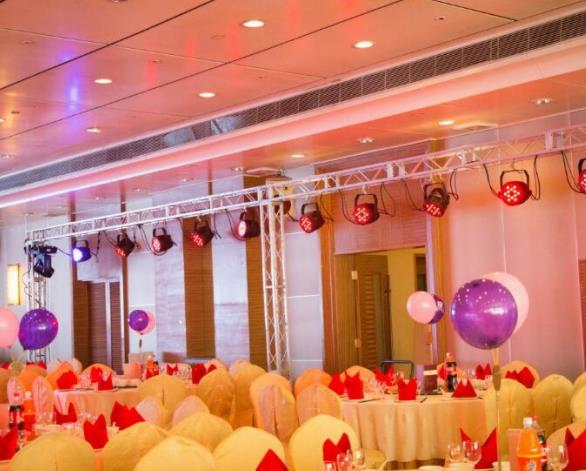 南(nán)昌展覽設計(jì)：2016九星傳媒會場布置樣版-13