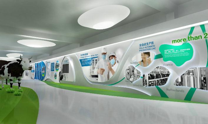 南(nán)昌展覽設計(jì):九星傳媒展廳設計(jì)裝修樣版-7